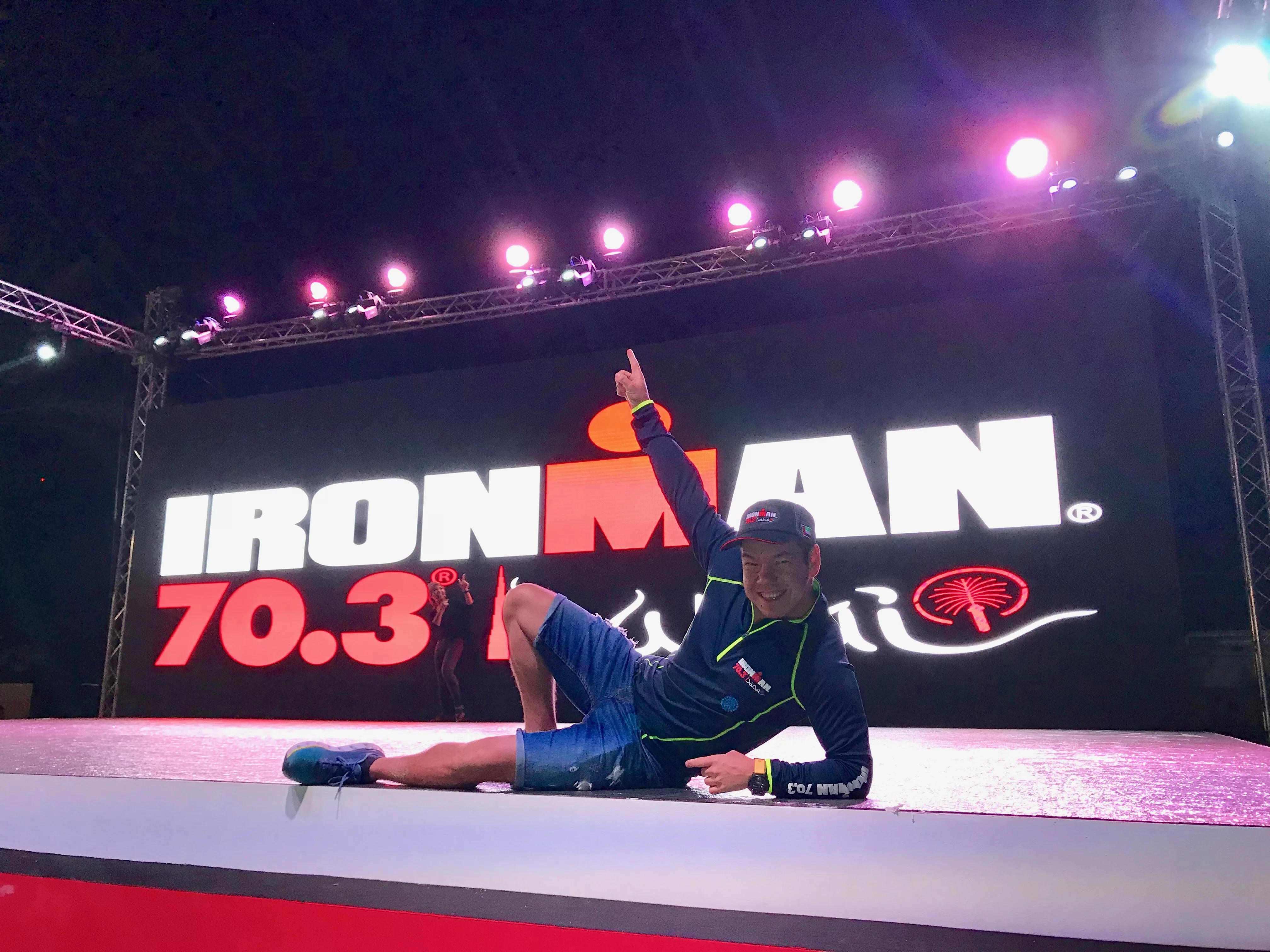 Сергей Амиров на Ironman 70.3 Dubai