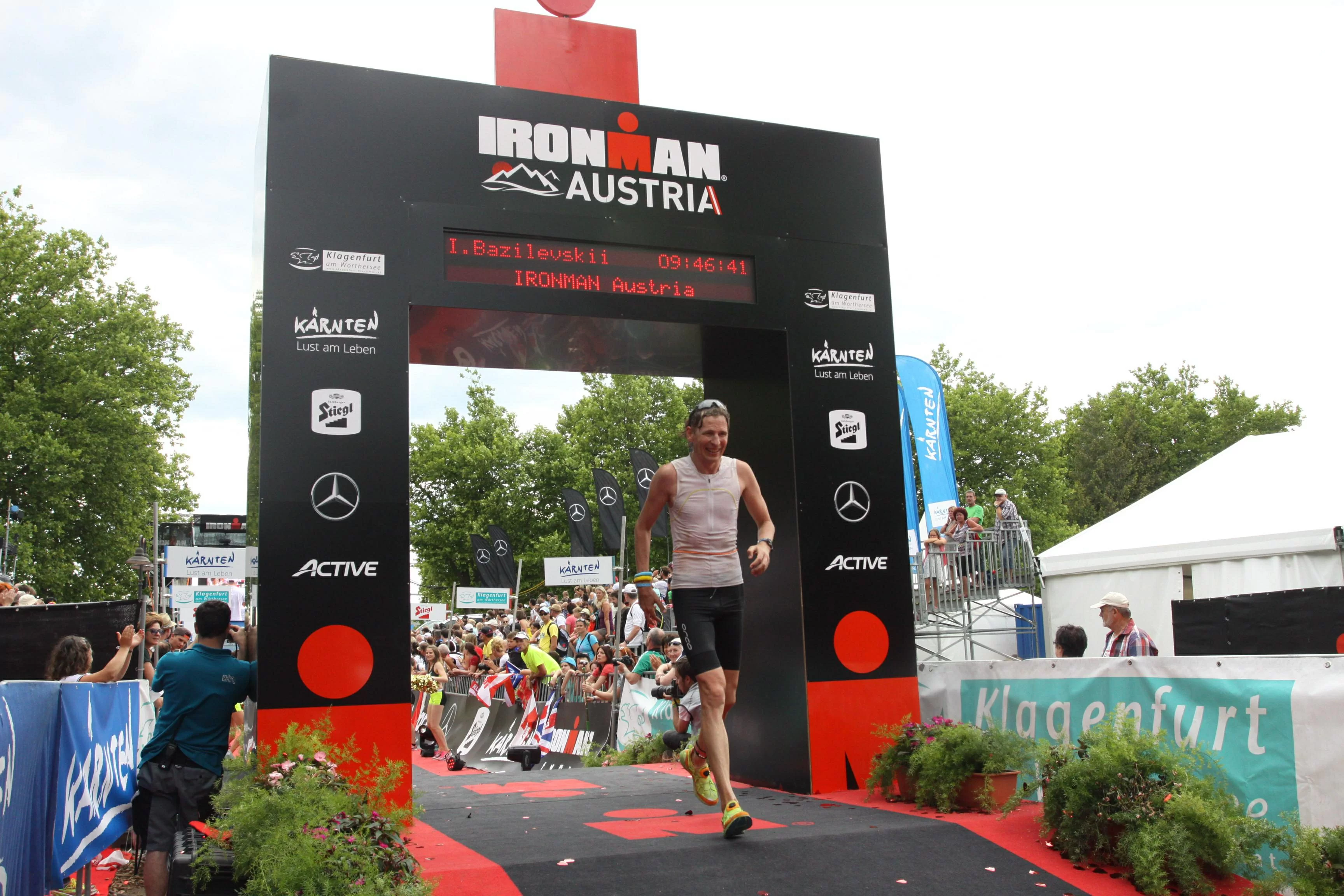 Ironman Austria финиш