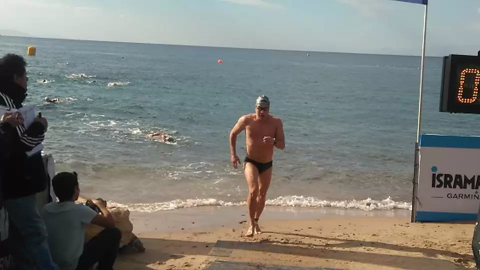 Финиш на Red Sea Swim Cup