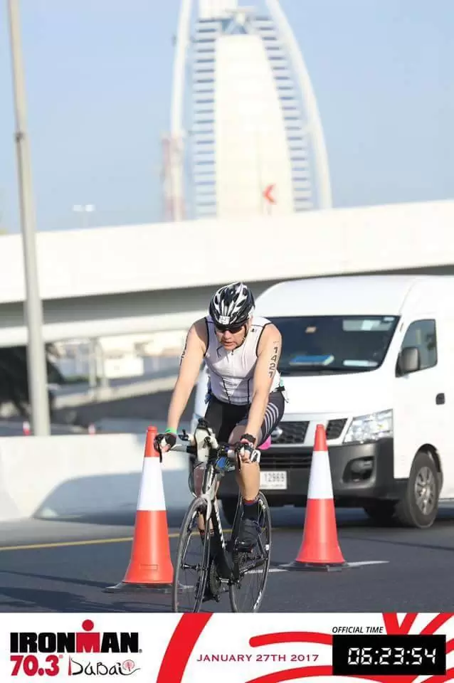 Ironman 70.3 Dubai велоэтап