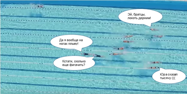Плавание на сборах по триатлону на Кипре