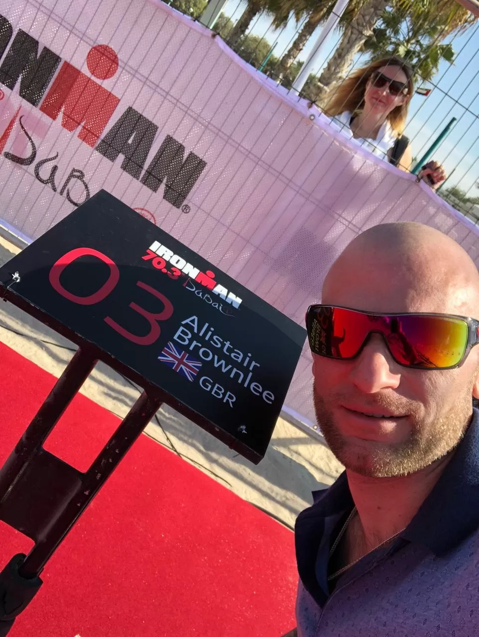 Фото на экспо Ironman 70.3 Dubai